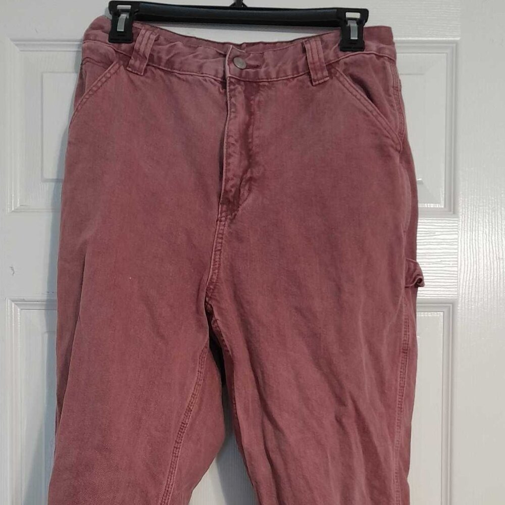 Women's Pink Pacsun Cargo Jeans Size 8